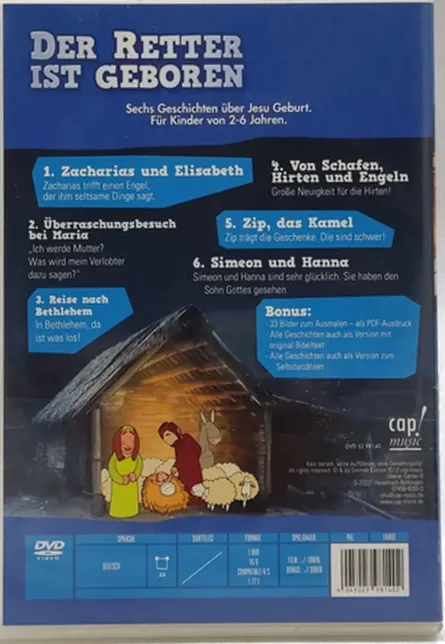 DVD Bibelkrümel Der Retter ist Geboren – Bild 2