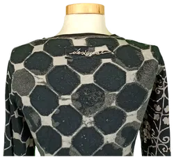 Desigual Damen Oberteil gemustert Gr. XL - Bild 3