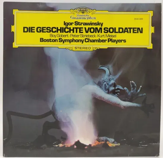 Vinyl LP - Igor Strawinsky - Die Geschichte vom Soldaten, Deutsche Übersetzung  - Bild 1