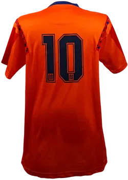 Meyba Herren Barcelona Vintage Trikot orange/blau Gr. XL  - Bild 2