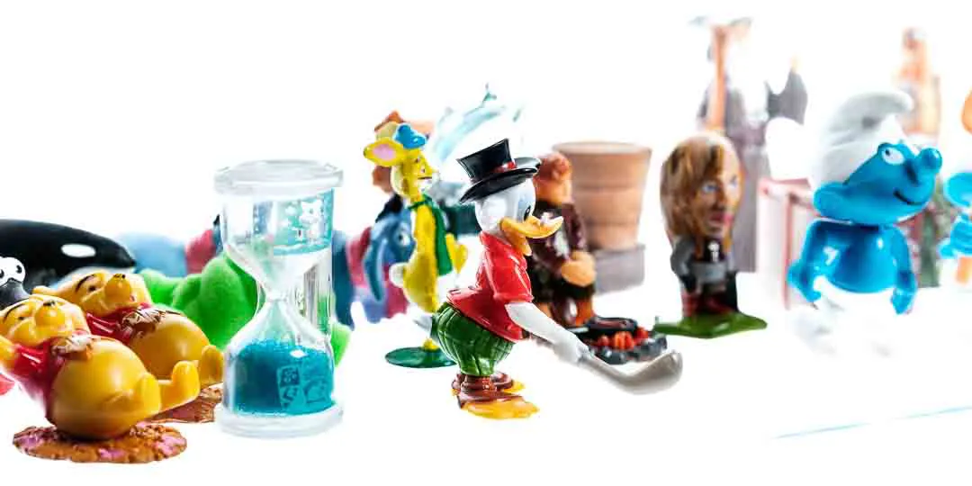 Ü-Eier Setzkastenfiguren 25 Stück "Setzkastenfiguren" gemischt mit Kiste – Bild 2