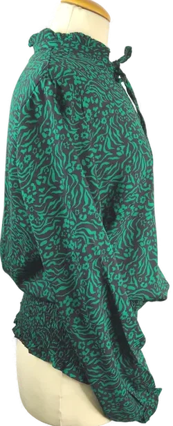 Geblümte Damenbluse Bodyflirt Polyester Gr. 40 | Casual-Charme – Vorschau 3