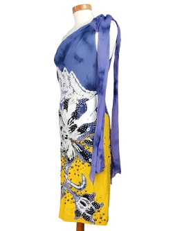 DIANE VON FURSTENBERG Damen Midikleid, multicolor - Gr. M - Bild 3