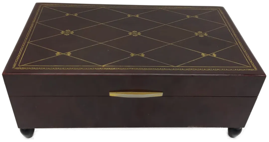 Schmuckkästchen aus Holz mit Spieluhr - Bild 4