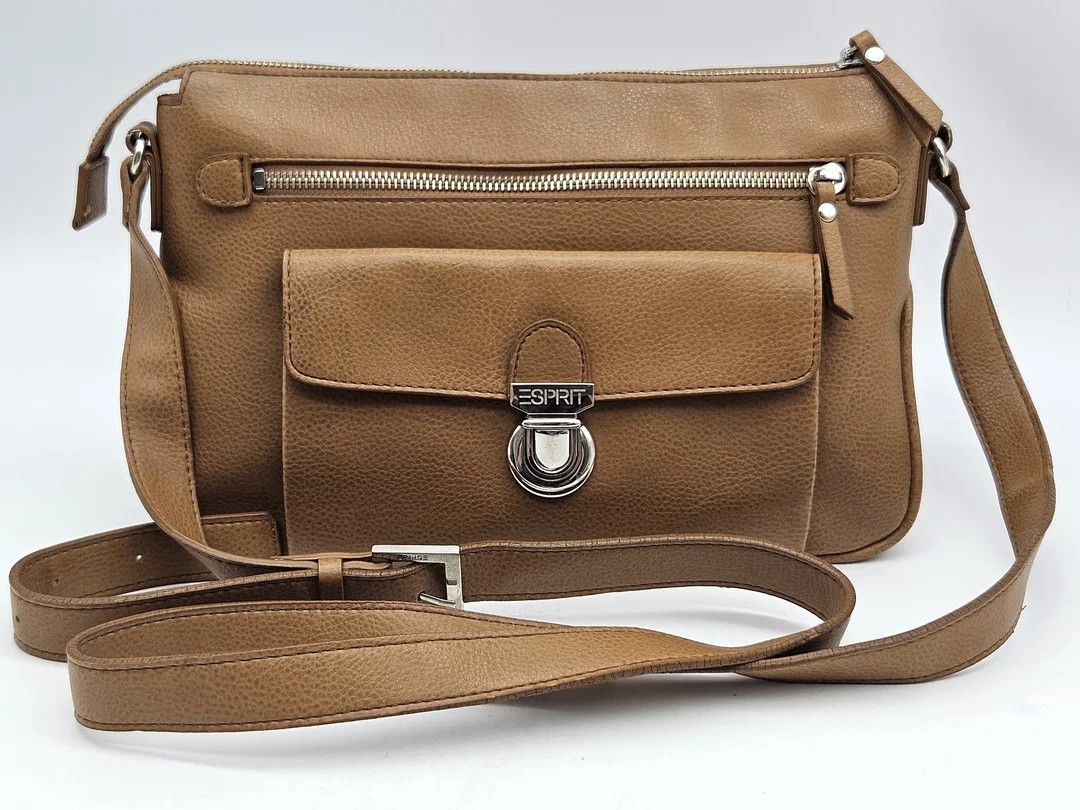 ESPRIT Damen Umhängetasche - hellbraun  - Bild 1