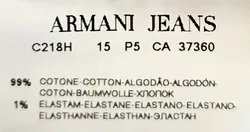 Armani Jeans Damen Jeans-Jacke blau Gr. 46 - Bild 4