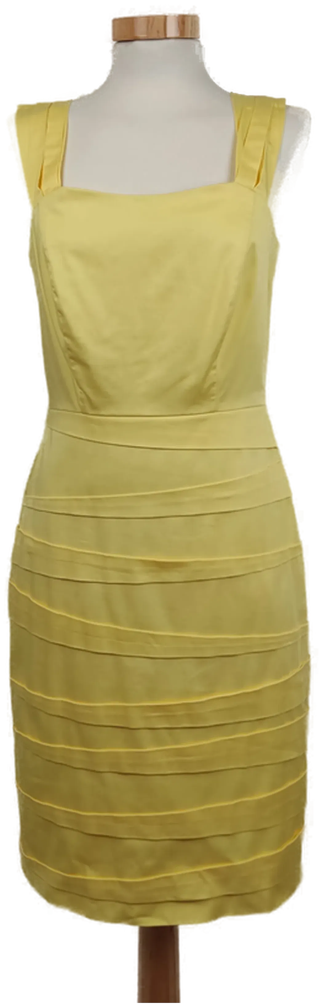 Comma Damen Kleid Gelb Gr. 34 - Bild 1