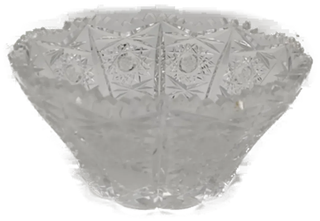Geschliffene Kristallschale - Bild 4