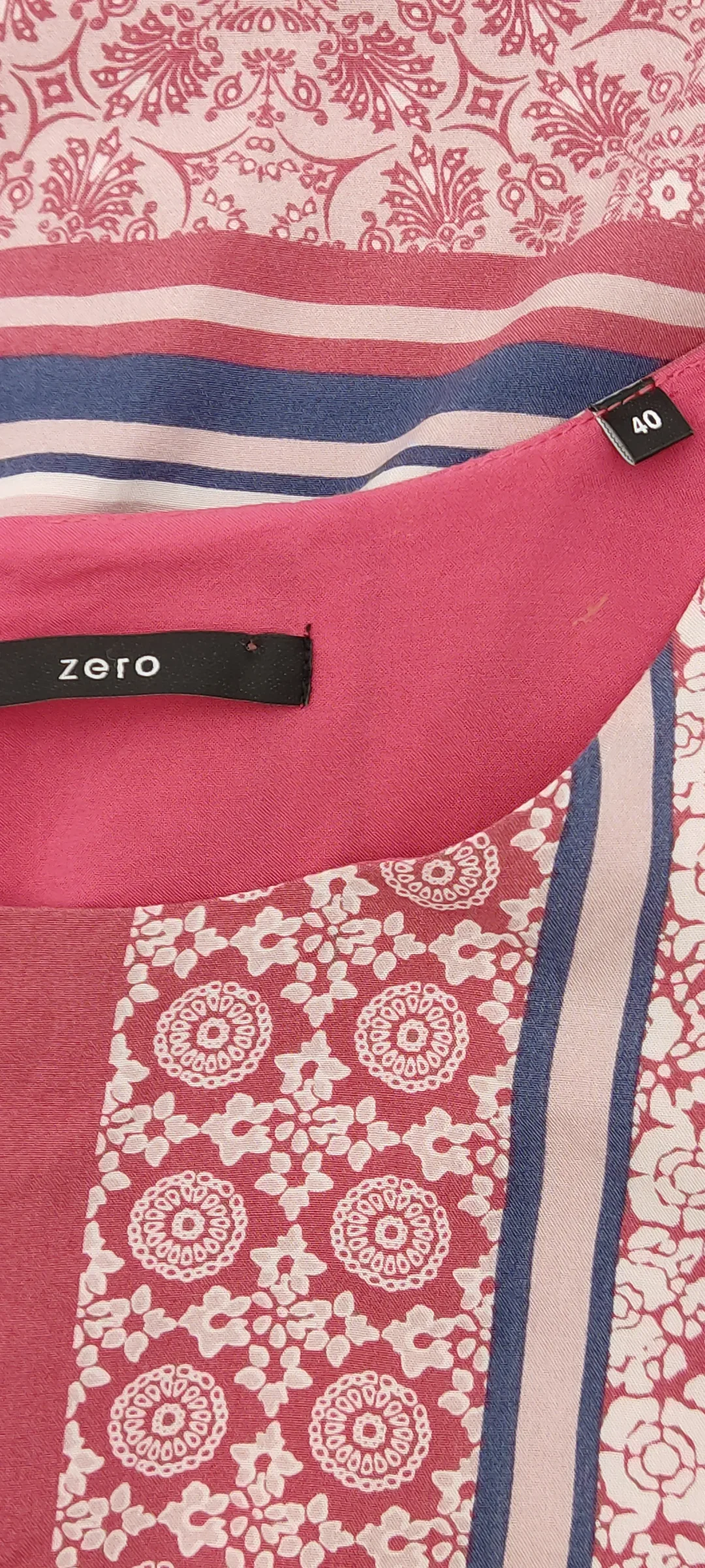 Zero Damen Kleid mehrfarbig Gr. 40  – Bild 2