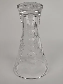 Große Glasvase, geschliffen - Bild 6