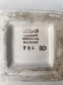 Wechsler Tiroler Keramik, Vase 20cm, handbemalt – Vorschau 2