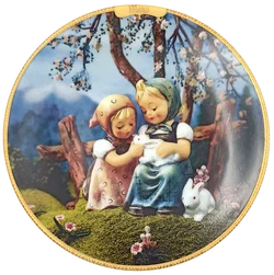 Sammelteller „Kindheitsfreuden der Jahreszeiten“ von M.I. Hummel - März (Teller A 173) – Vorschau 1