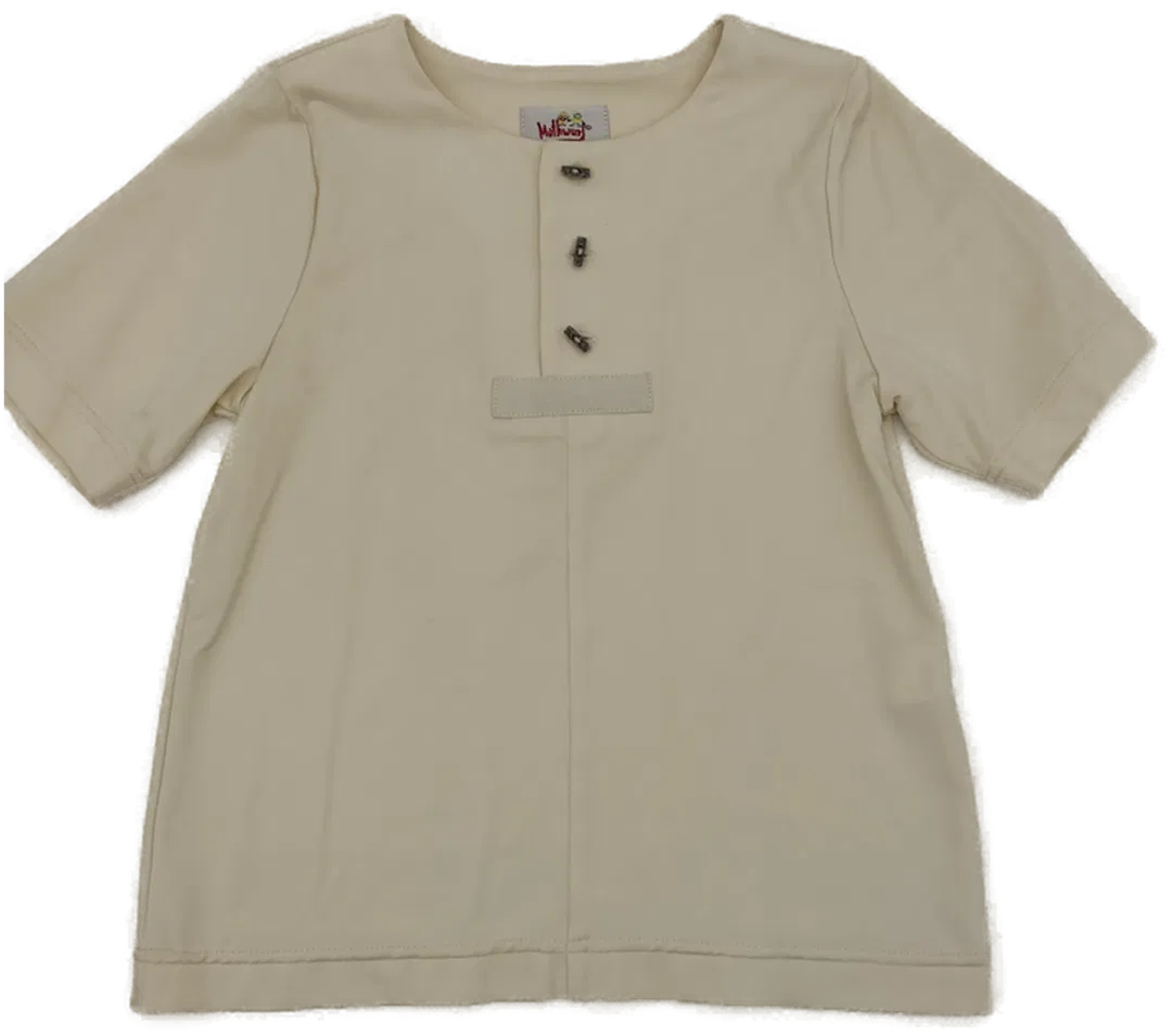 Mothwurf Kinder Shirt creme Gr. 4 - Bild 1
