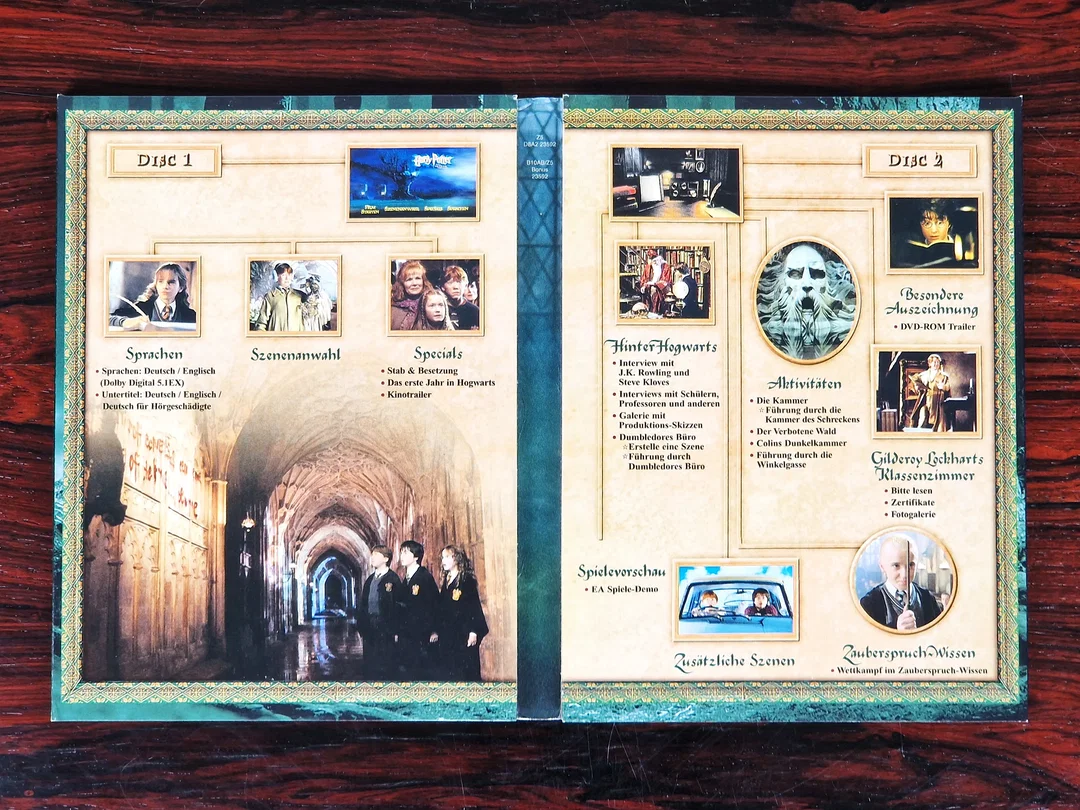 Harry Potter und die Kammer des Schreckens - Film - DVD - 2-Disc Edition im Schuber – Bild 6