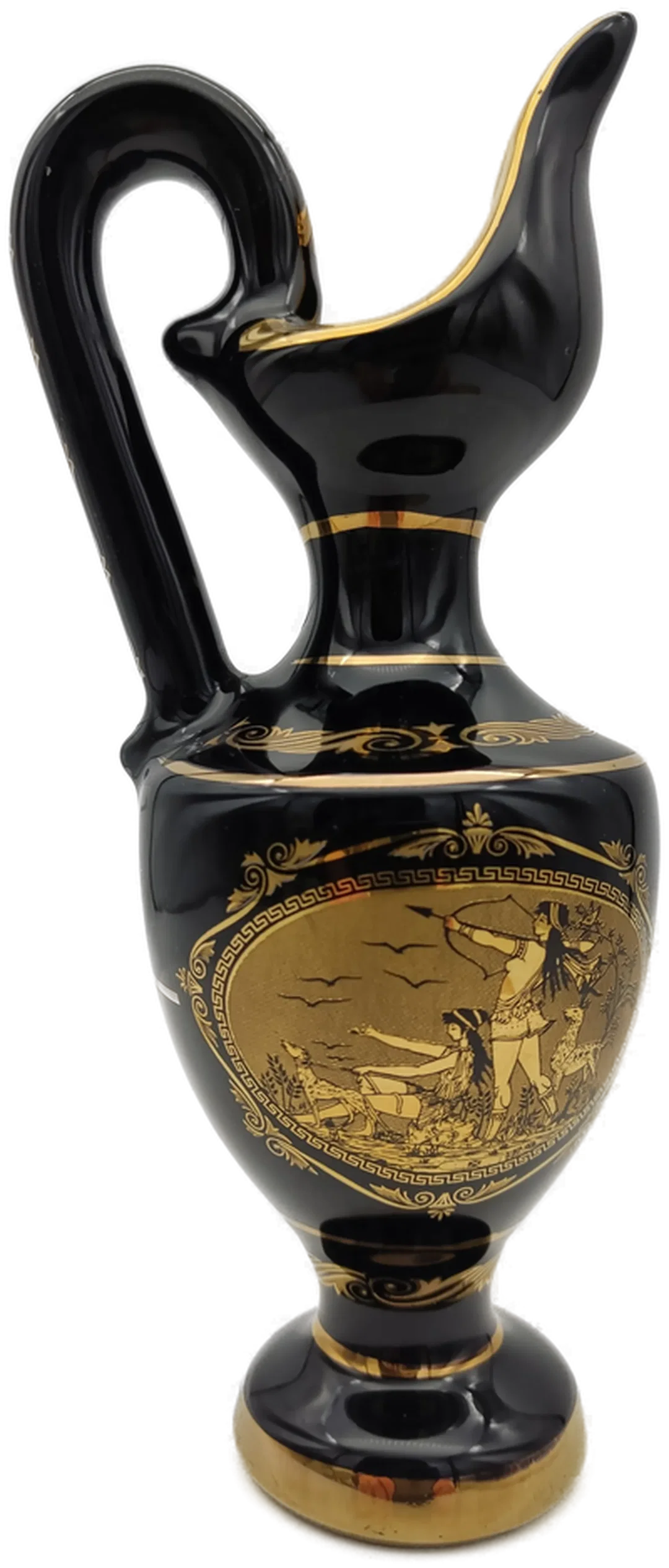 Kobaltblau Porzellanvase Sonstige 24K Gold | Griechische Schatz - Bild 1