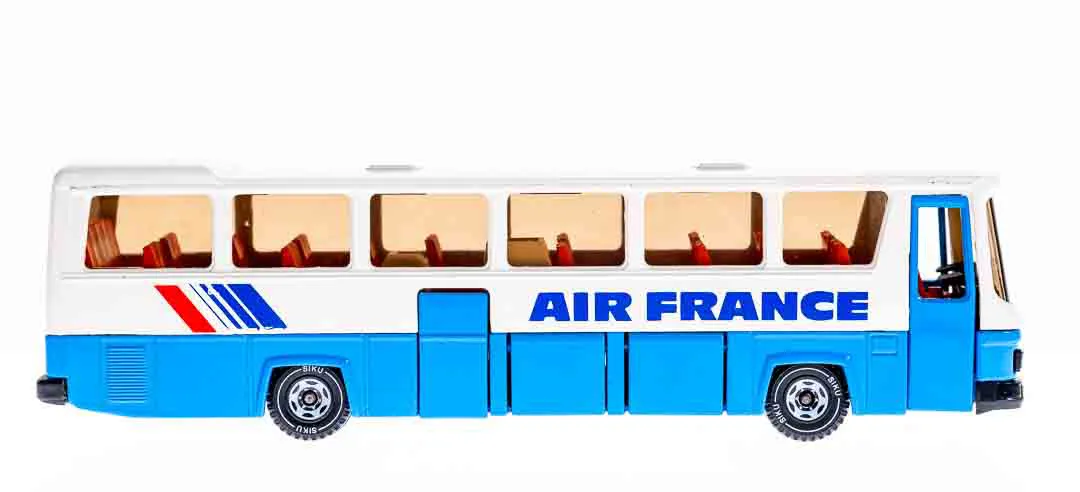 Siku 3417 Man Modellbus blau/weiß Air France – Bild 2