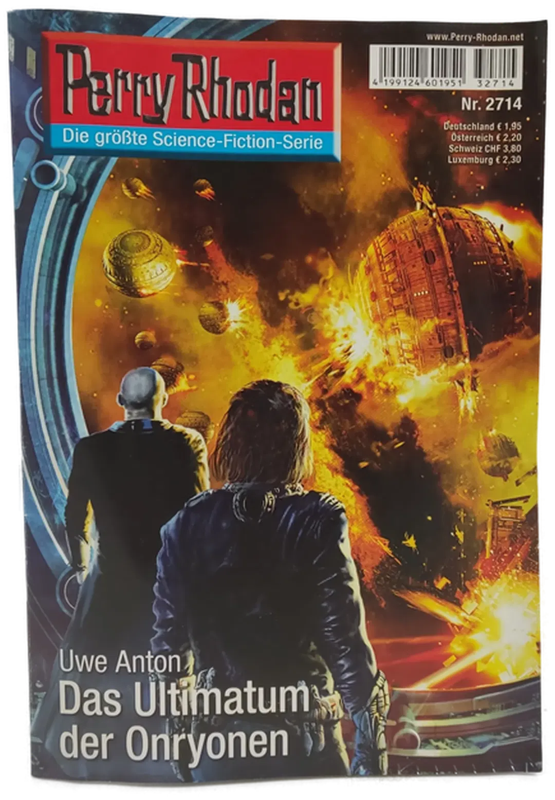  Romanheft Perry Rhodan Das Ultimatum der Onryonen Erstauflage Nr.2714 - Bild 1