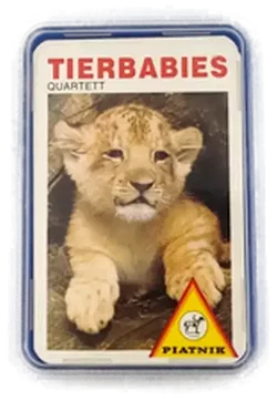 Tierbabies Quartett - Kartenspiel - Bild 1