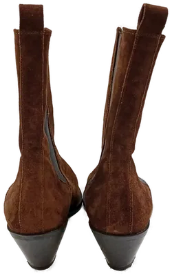 Massimo Dutti Damen Stiefel braun Gr. 37 - Bild 4