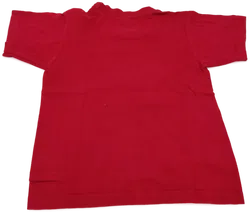 B&C Kinderkurzarm T-Shirt rot - Gr.98-104 - Bild 2