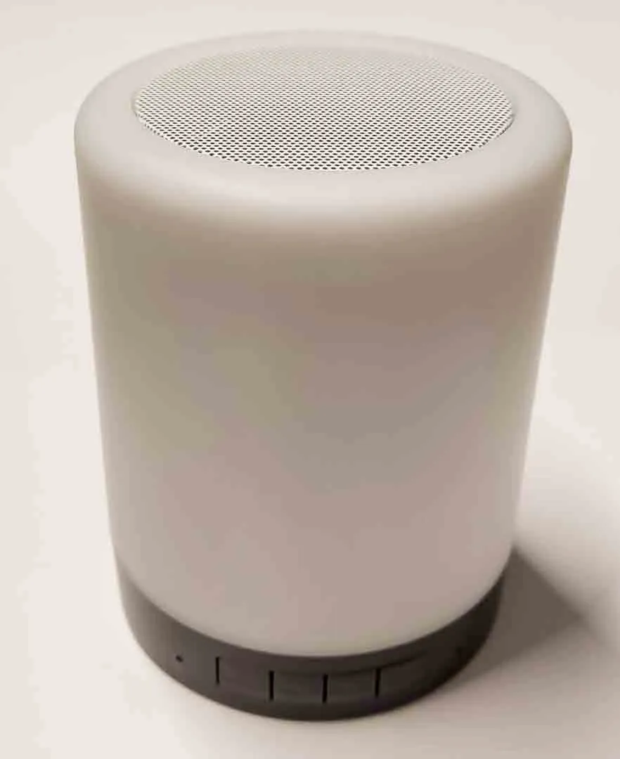 LED Lamp Speaker mit Farbwechsel, ca. 12 cm, Bluetooth & USB – Bild 3