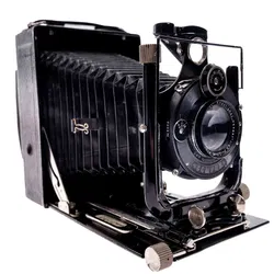 VOIGTLÄNDER Compur Vintage Analoge Plattenkamera (6 x 9) mit Anastigmat Skopar 1:4,5/13,5cm-Objektiv - Bild 7