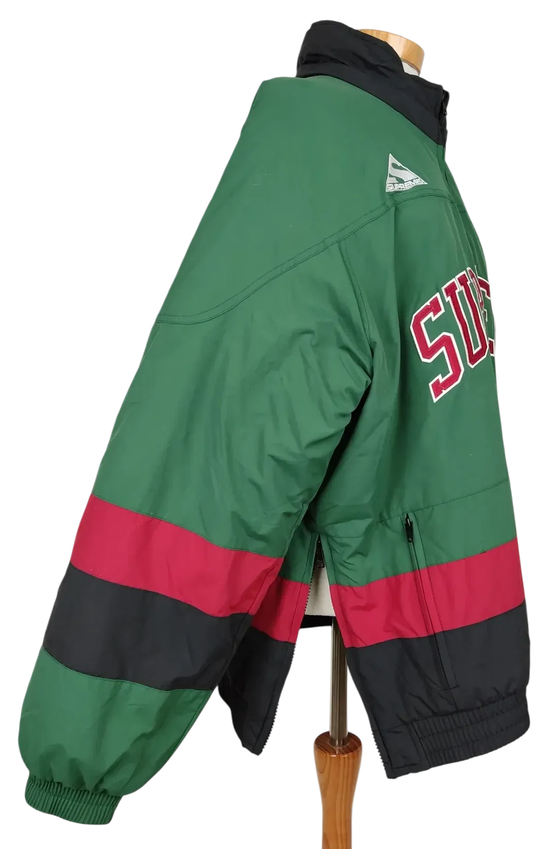 Steffi's Pick - Supreme Puffy Hockey Herren Jacke, grün - Gr. L  – Bild 3