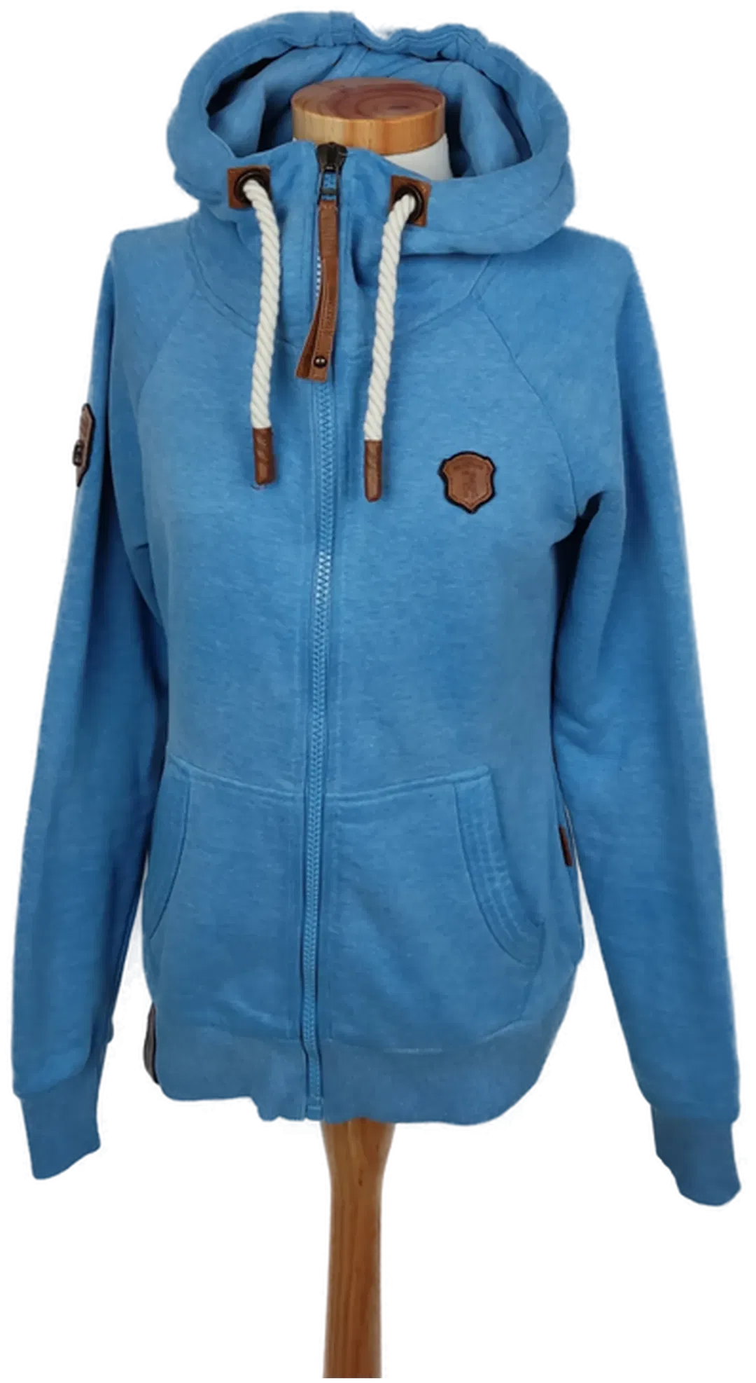 Naketano Damen Sweater Jacke Hellblau Gr. S - Bild 1