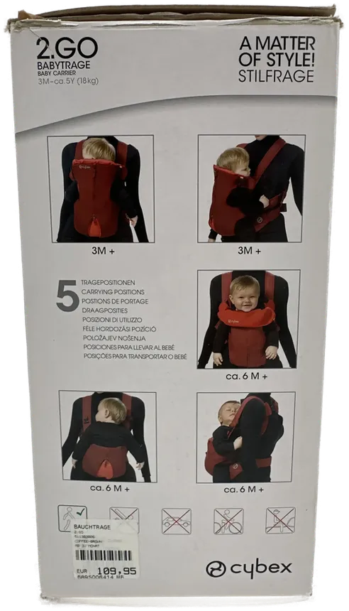 CYBEX 2.GO Babytrage – Bild 5