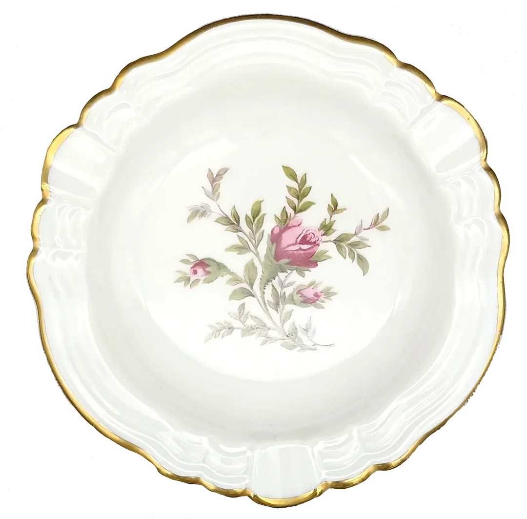 Rosenthal Molière Moosrose 2984 - Aschenbecher klein 10,5 cm – Bild 2
