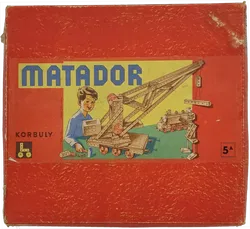 MATADOR Korbulys Vintage Baukasten aus Holz 