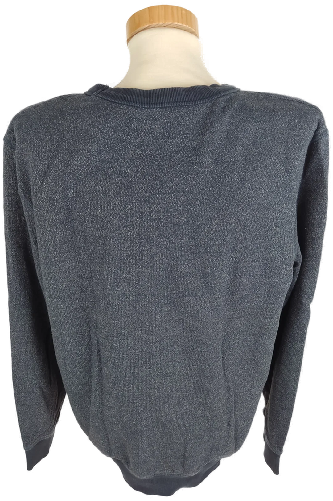 Pullover "Selected/Homme", langarm mit Rundhalsausschnitt, blau, Größe M – Bild 4