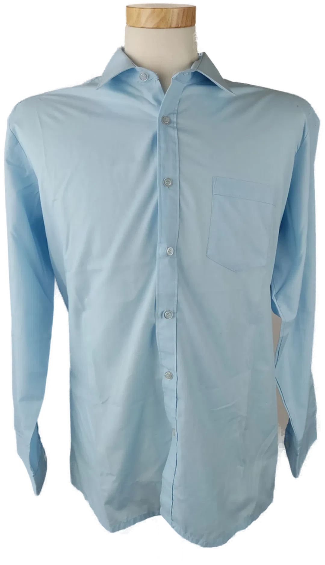 Enrico Gorlani Herrenhemd hellblau - L - Bild 4