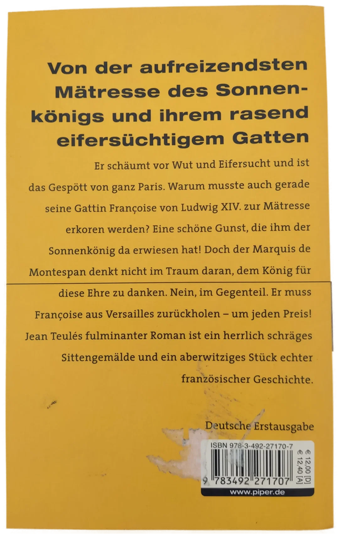 Der gehörnte Marquis - Jean Teulé – Bild 2
