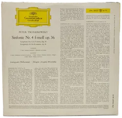 Vinyl LP - Peter Tschaikowsky, Mrawinskij - Sinfonie Nr. 4 f-moll op. 36  - Bild 2