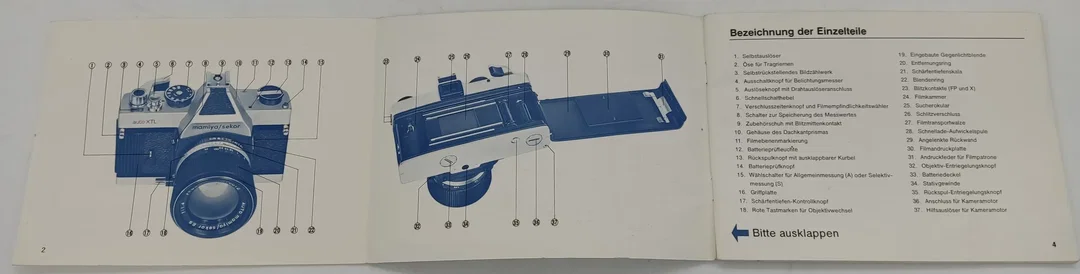 Mamiya / Sekor  Beschreibung Kamera Auto XTL – Bild 3