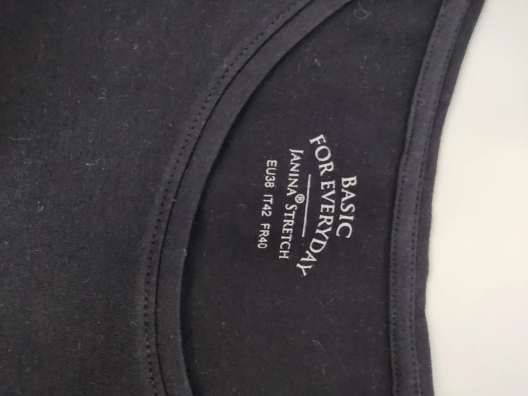 Damen-Shirt Janina Baumwolle Gr. 38 | Second-Hand-Unikat – Bild 3