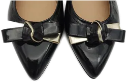 Madeleine, schwarzer, eleganter Damenschuh, Gr. 41 - Bild 3