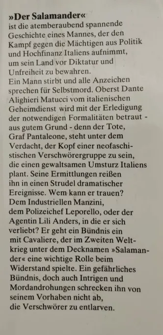 Der Salamander - Morris L. West – Bild 2