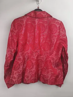 Tullo Damenkostüm mit Blazer und Rock Gr. 36 aus feinster Seide - Bild 3