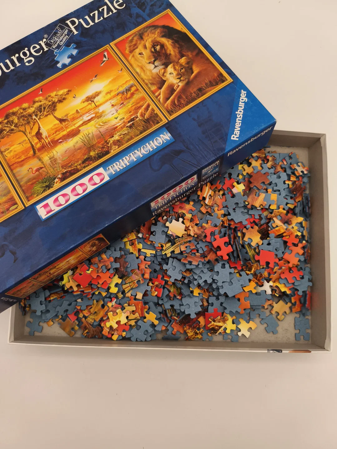 Ravensburger Puzzle "Triptychon  Afrika", 1000 Teile – Bild 2