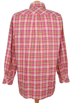 Tommy Hilfiger Herren Hemd, rot/gelb - Gr. L  - Bild 2