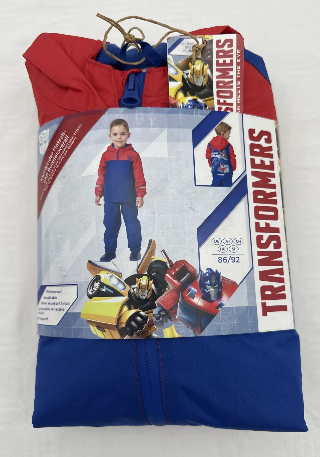 Transformers - Kleinkinder Matsch- und Buddeloverall - Gr. 86/92 - Bild 4