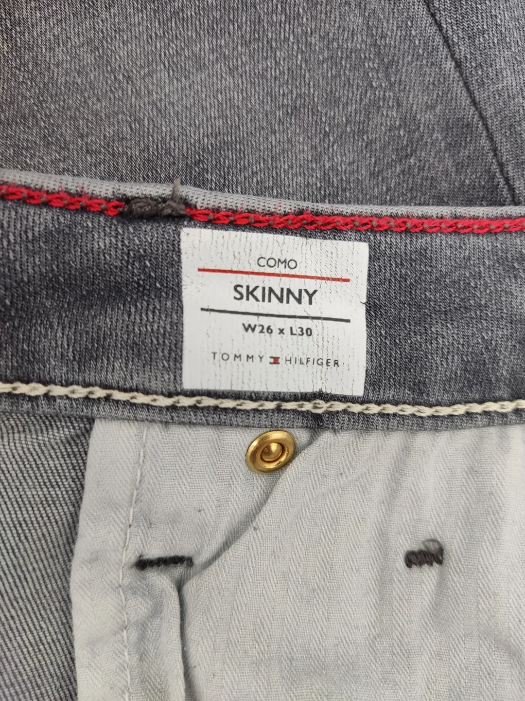 Tommy Hilfiger Damen Hose grau Gr.26/30 – Bild 5
