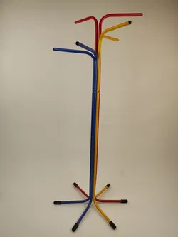 Vintage-Garderobe IKEA PLAGG - 90er-Jahre - rot/gelb/blau - Bild 4