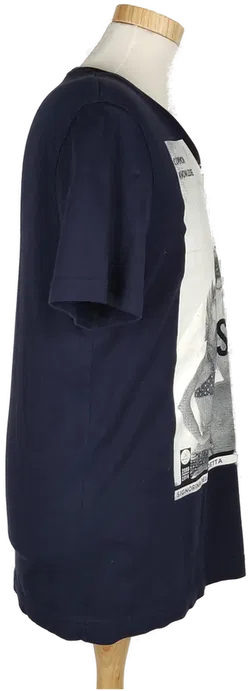 Tom Tailor Herren T-Shirt dunkelblau- L/ 50 - Bild 3