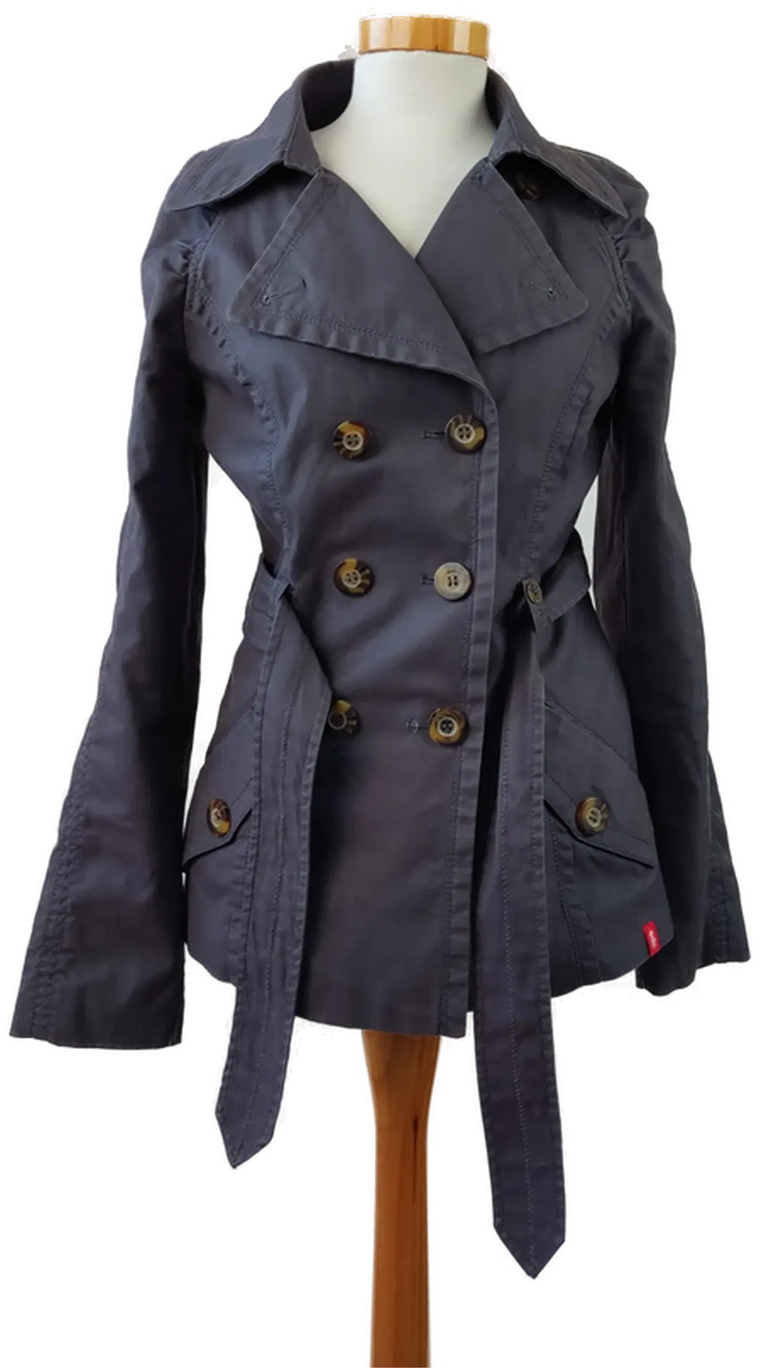 edc by Esprit Damen Kurzmantel grau - Gr. S - Bild 1