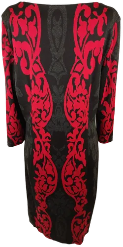 Frank Lyman Design Damen-Midikleid schwarz-rot - XL/42 - Bild 2