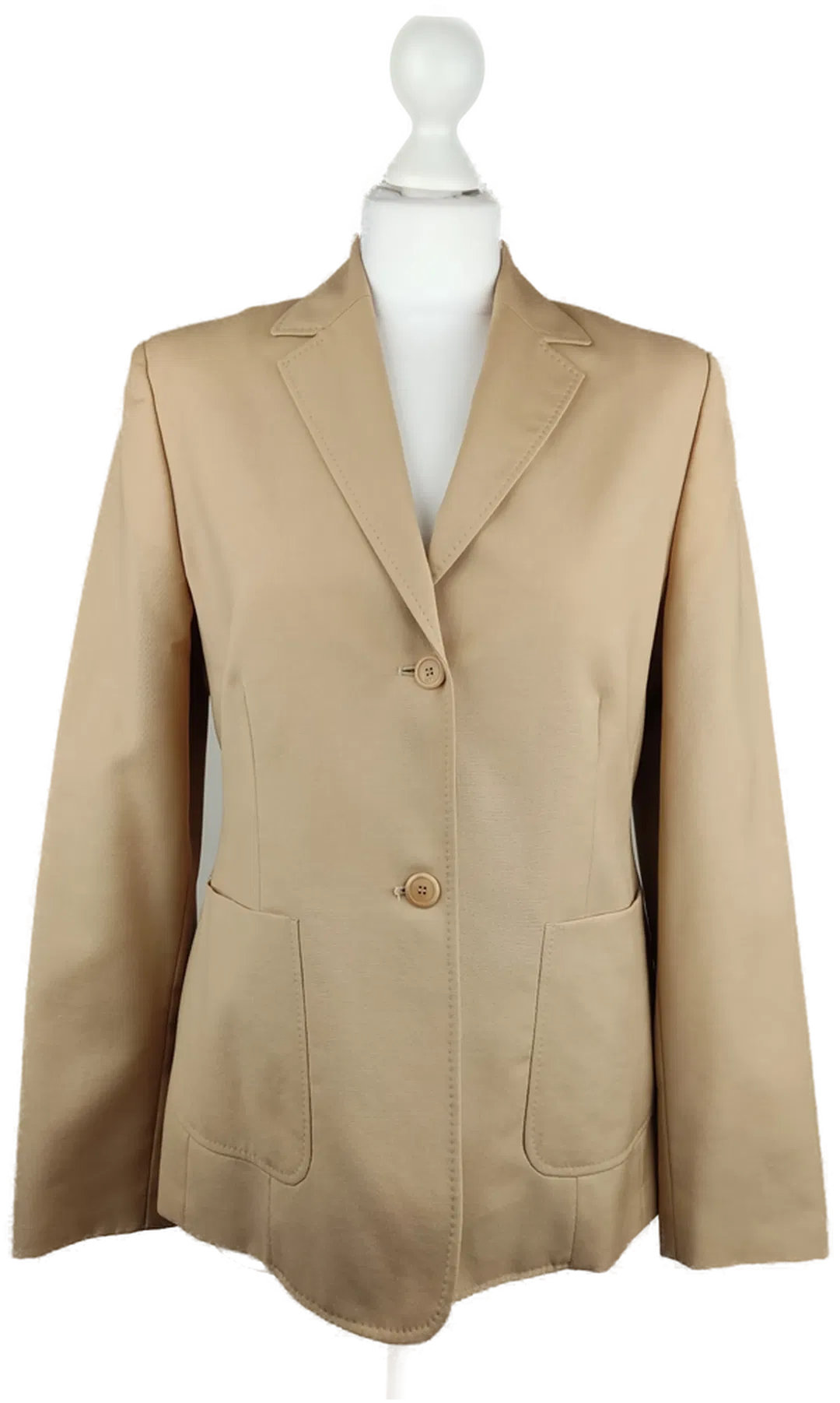 Esprit Blazer Beige Schurwoll-Mischung | Frisch Gereinigt - Bild 1