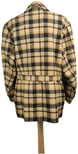 Damenblazer Vintage kariert mehrfarbig- XL/ 42 - Bild 2